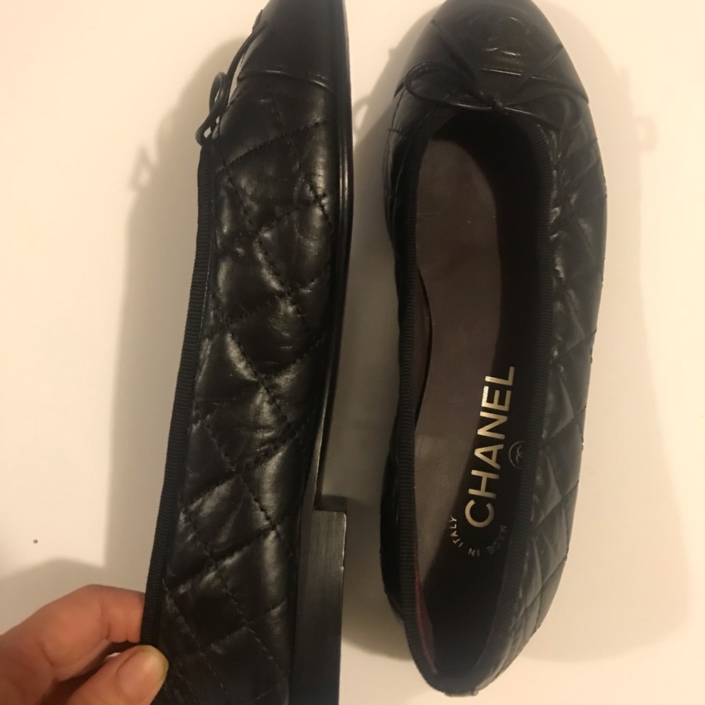 CHANEL AUTHENTIC BALLERINA FLATS